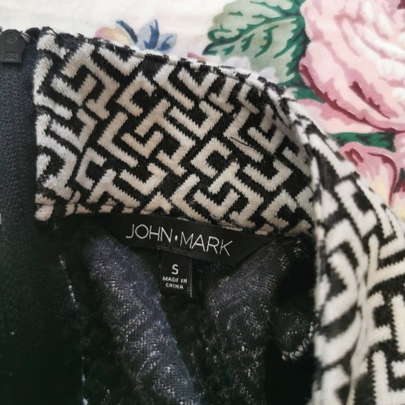 John Mark Tweed Long Top 3/4 Sleeve Tunic Size Medium   Retail $129 - Picture 4 of 6